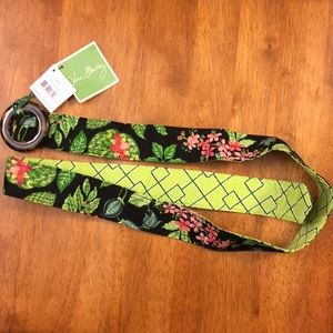 NWT Vera Bradley Botanical Cotton Belt O/S